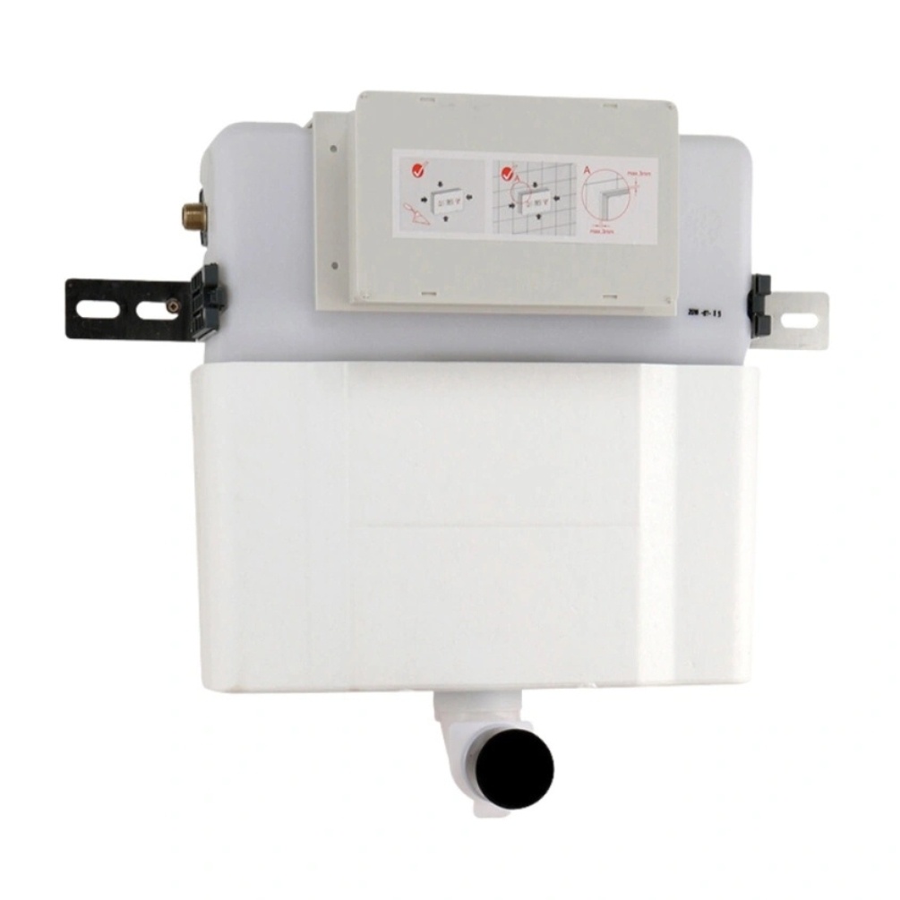 Product cut out image of the Zero 3 Concealed 820mm Dual Flush Cistern SAN1004